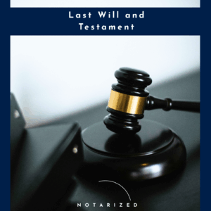 Last Will and Testament