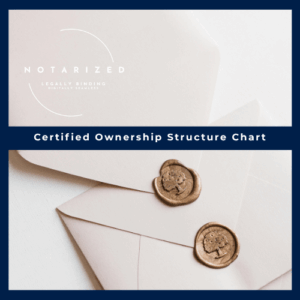 Certified Ownership Structure Chart